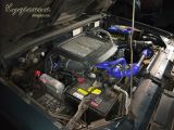Двигатель QD32ETI + интеркулер на автомобиле Опель Монтерей
